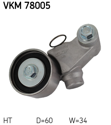 įtempiklio skriemulys, paskirstymo diržas - VKM 78005 SKF